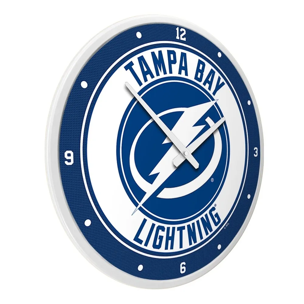 Tampa Bay Lightning: Modern Disc Wall Clock