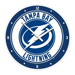 Tampa Bay Lightning: Modern Disc Wall Clock