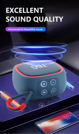 T&G Ultra-Compact Bluetooth Speaker High-Quality 3D Stereo Waterproof