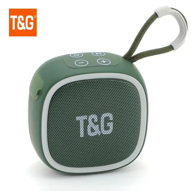 T&G Ultra-Compact Bluetooth Speaker High-Quality 3D Stereo Waterproof