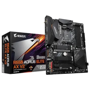Tarjeta Madre AORUS ATX B550 Elite AX V2, S-AM4, AMD B550