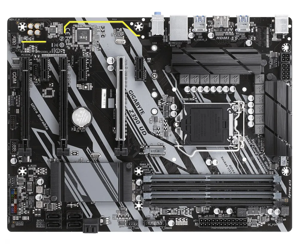 Tarjeta Madre Gigabyte Atx, S 1151, Intel Z390, Hdmi, 64 Gb
