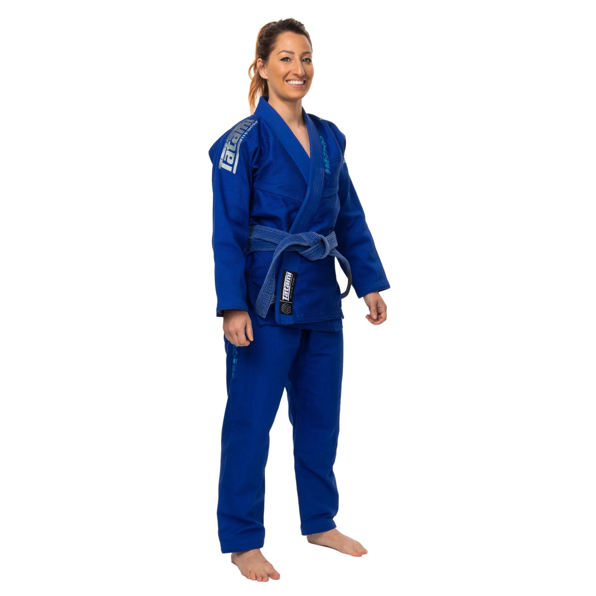 Tatami Ladies Estilo Black Label - Grey on Blue