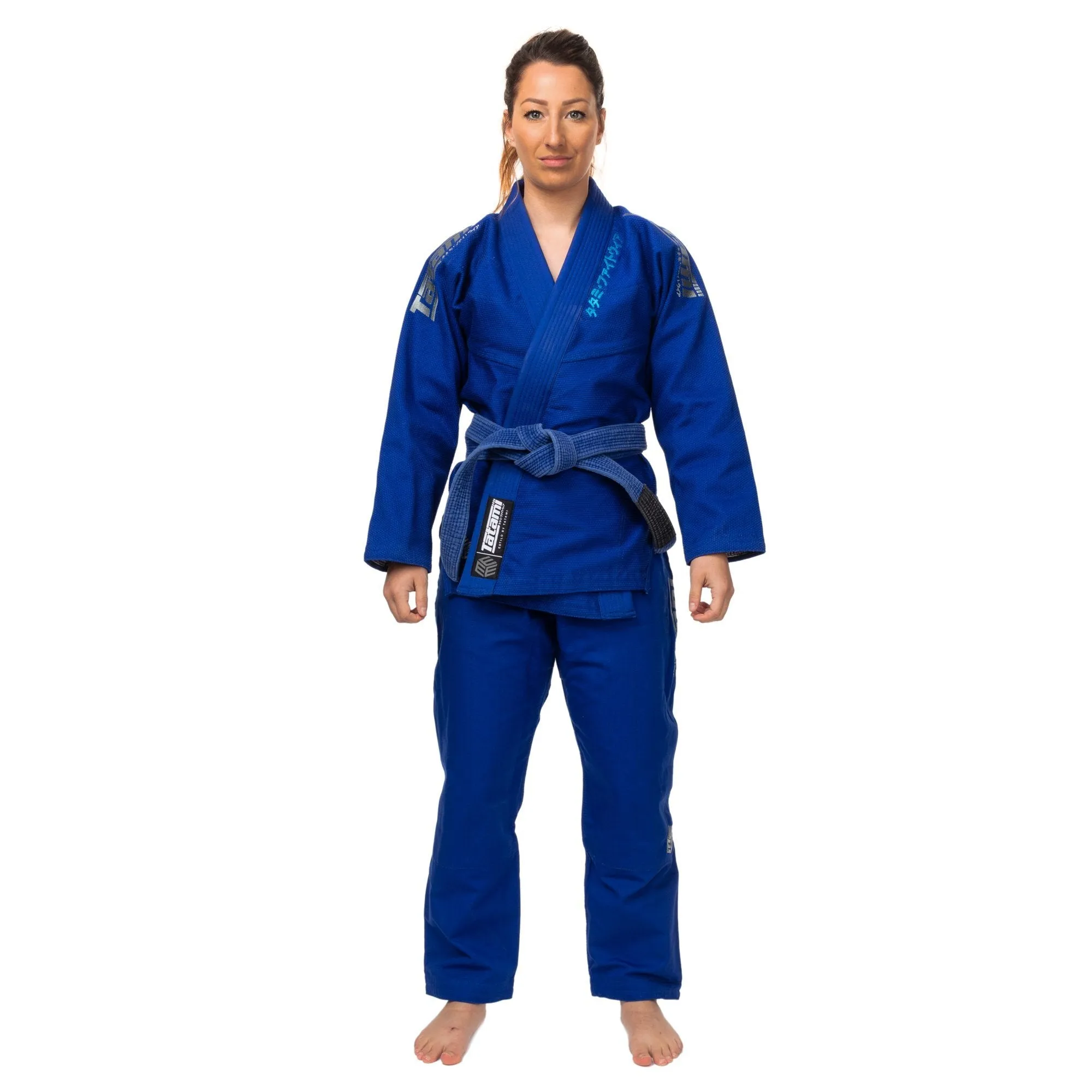 Tatami Ladies Estilo Black Label - Grey on Blue