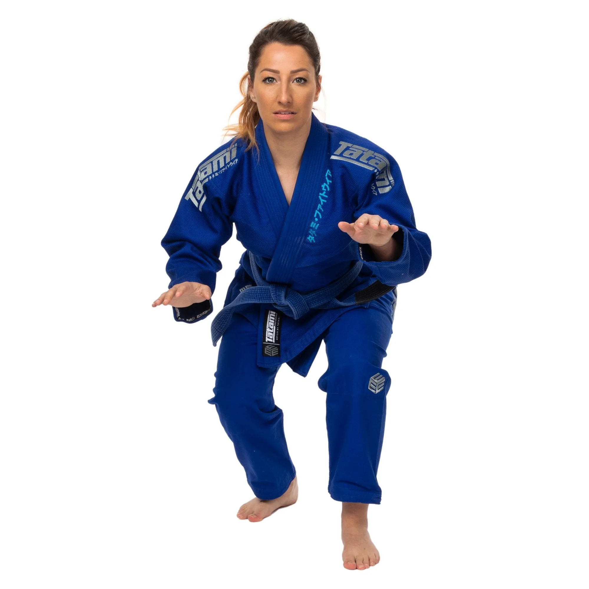Tatami Ladies Estilo Black Label - Grey on Blue