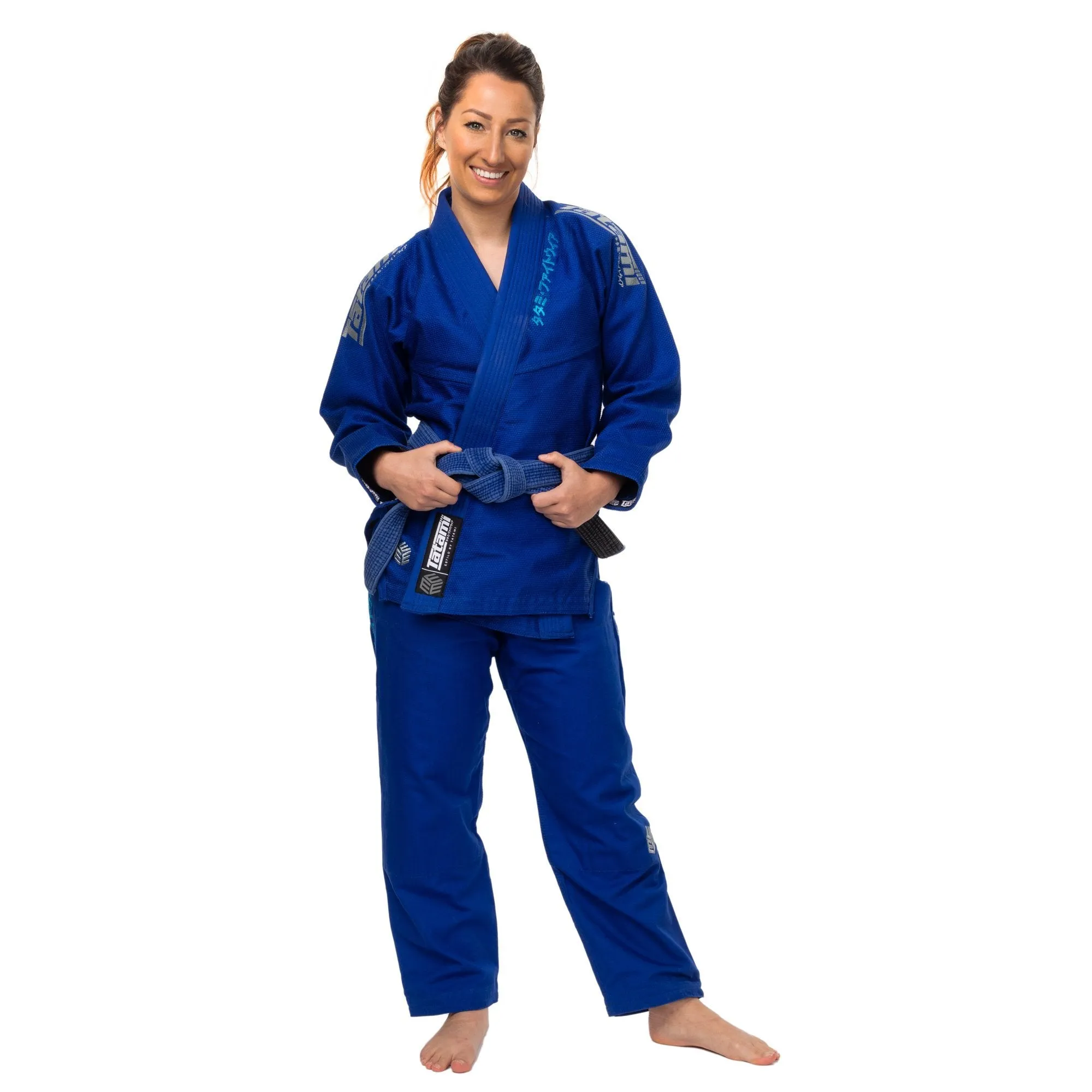 Tatami Ladies Estilo Black Label - Grey on Blue