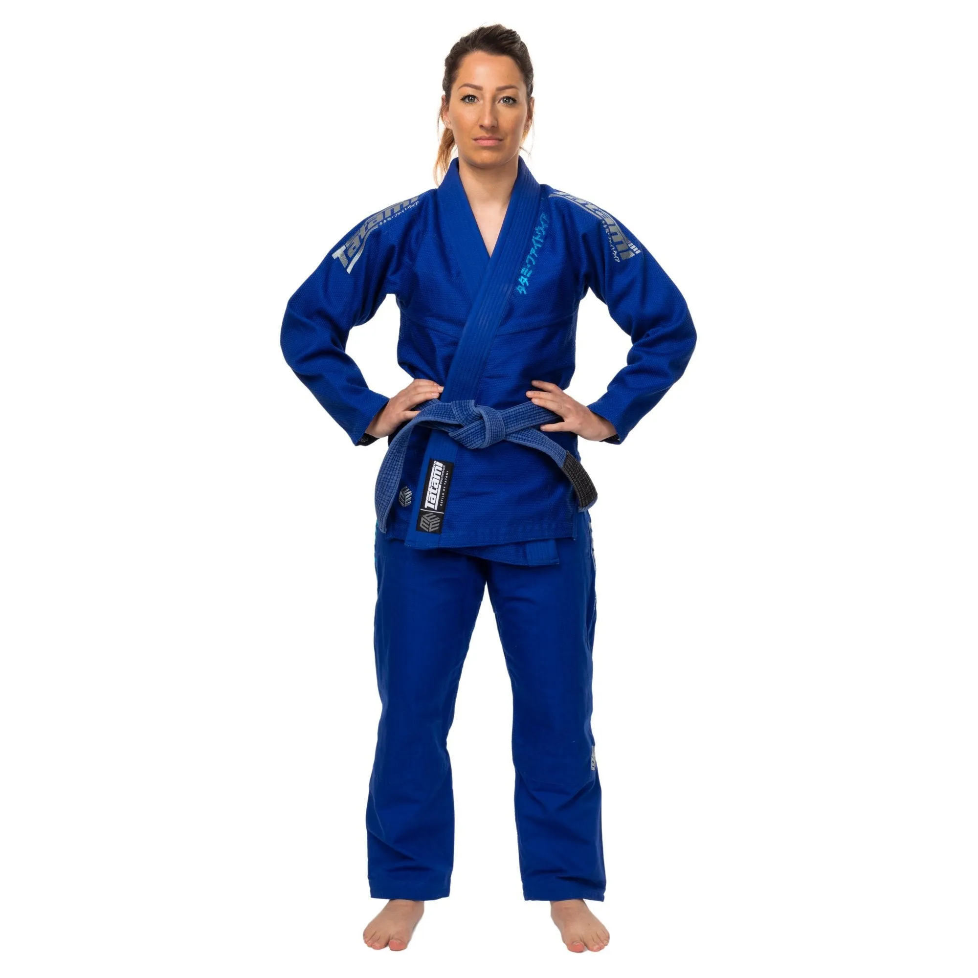 Tatami Ladies Estilo Black Label - Grey on Blue