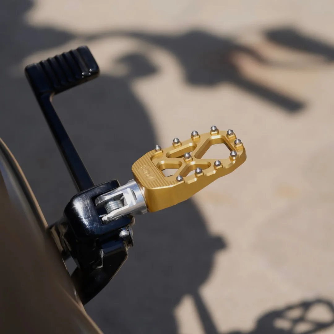TC Bros. Pro Series MX Foot Pegs for Harley Davidson Models