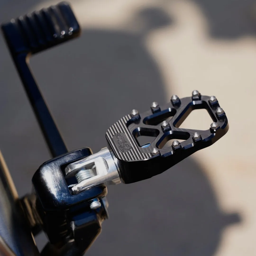 TC Bros. Pro Series MX Foot Pegs for Harley Davidson Models