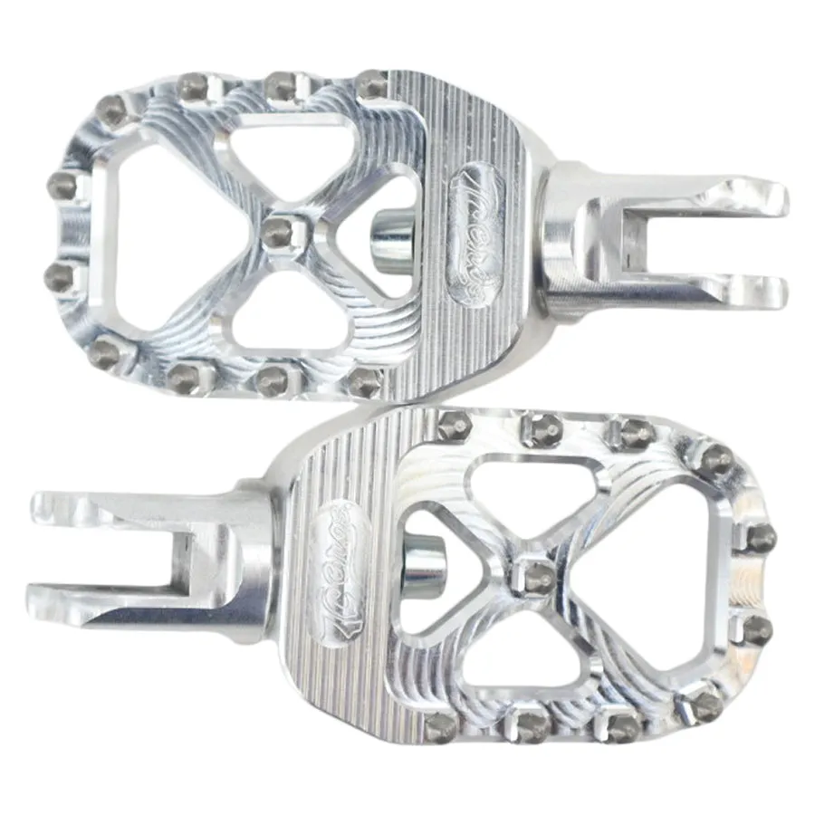 TC Bros. Pro Series MX Foot Pegs for Harley Davidson Models