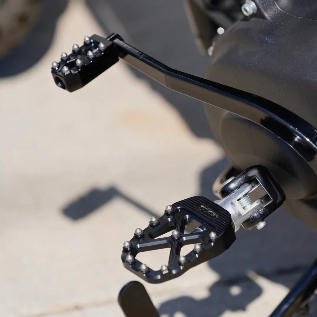 TC Bros. Pro Series MX Foot Pegs for Harley Davidson Models