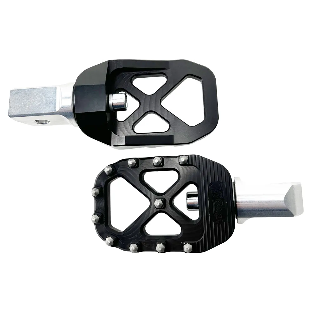 TC Bros. Pro Series MX Foot Pegs for Harley Davidson Models