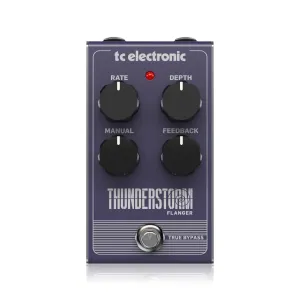 TC Electronic Thunderstorm Flanger Guitar Effects Pedal