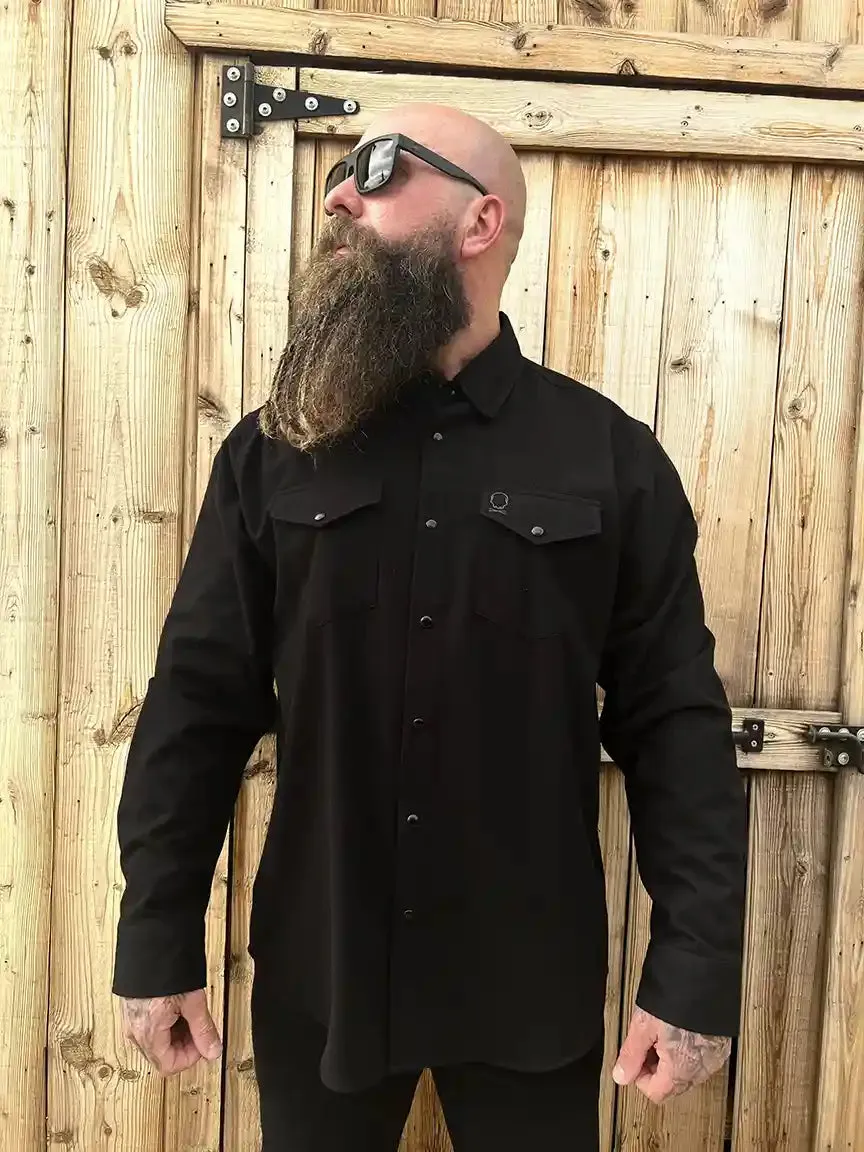 TDC BLACK PEARL SNAP FLANNEL