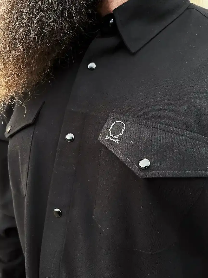 TDC BLACK PEARL SNAP FLANNEL