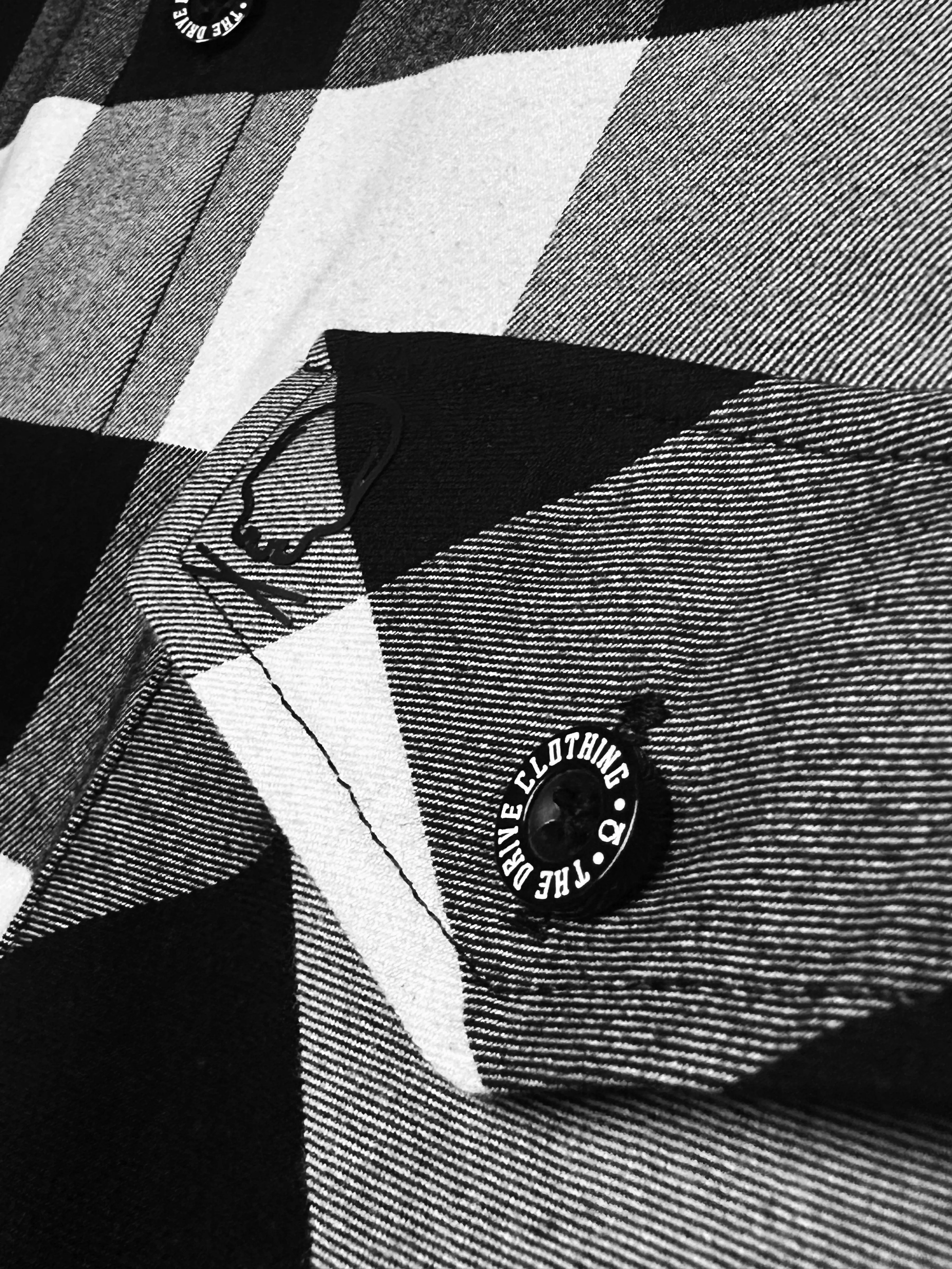 TDC BLACK/WHITE FLANNEL