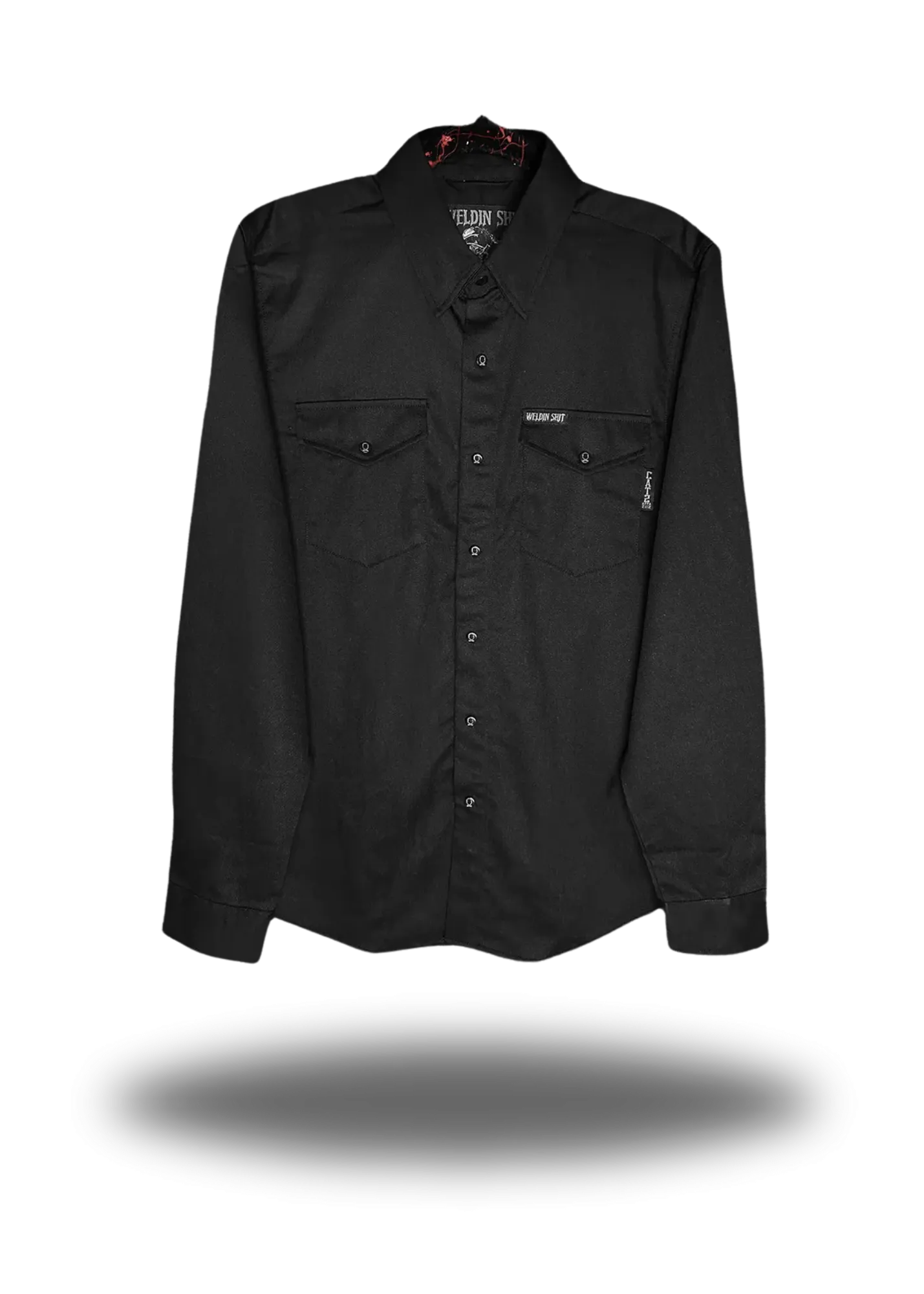 TDC WELDIN SHIT BLACK FR FLANNEL