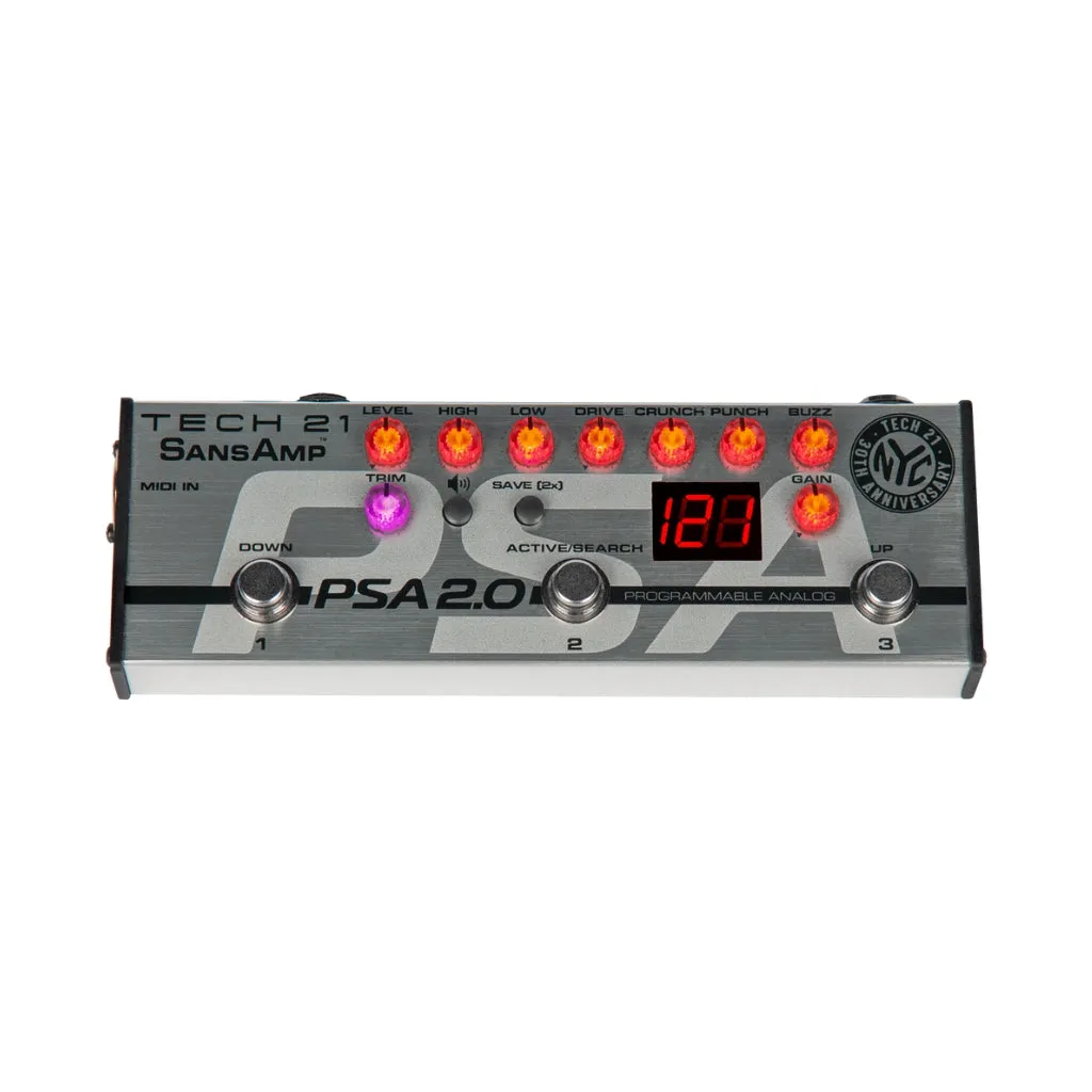 Tech 21 PSA 2.0 Programmable Preamp Pedal