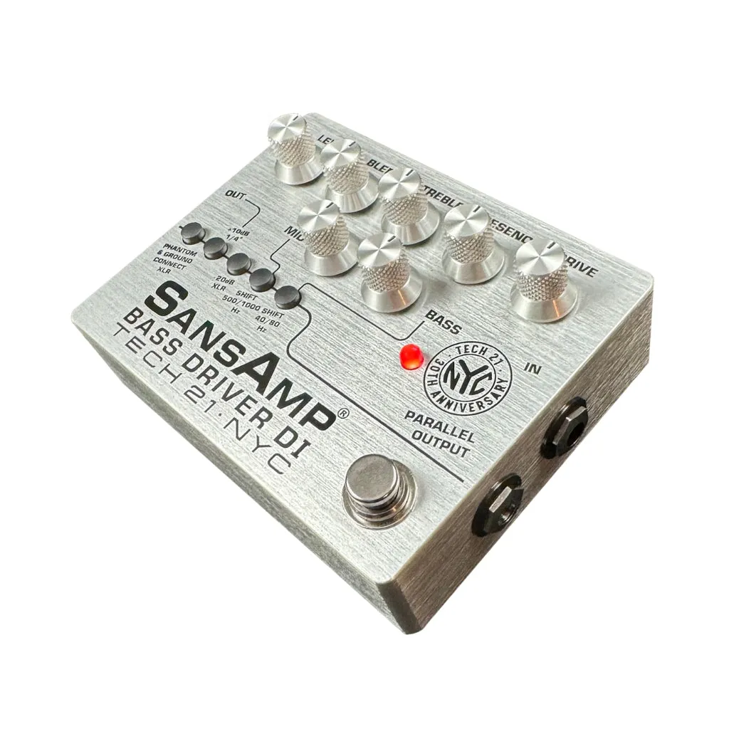 Tech 21 Sansamp Bass Driver DI Limited Edition 30th Anniversary