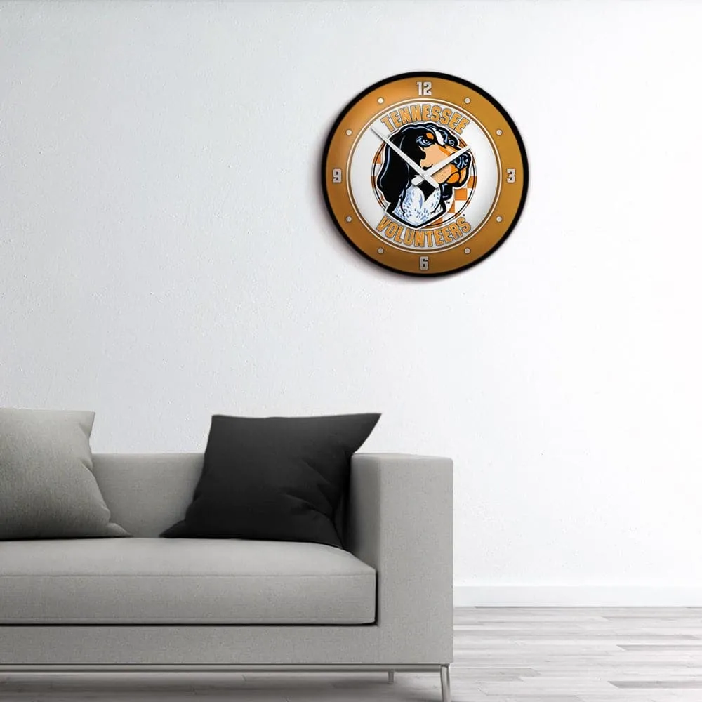 Tennessee Volunteers: Mascot - Modern Disc Wall Clock