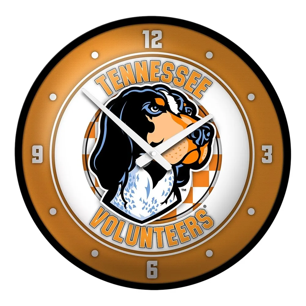 Tennessee Volunteers: Mascot - Modern Disc Wall Clock