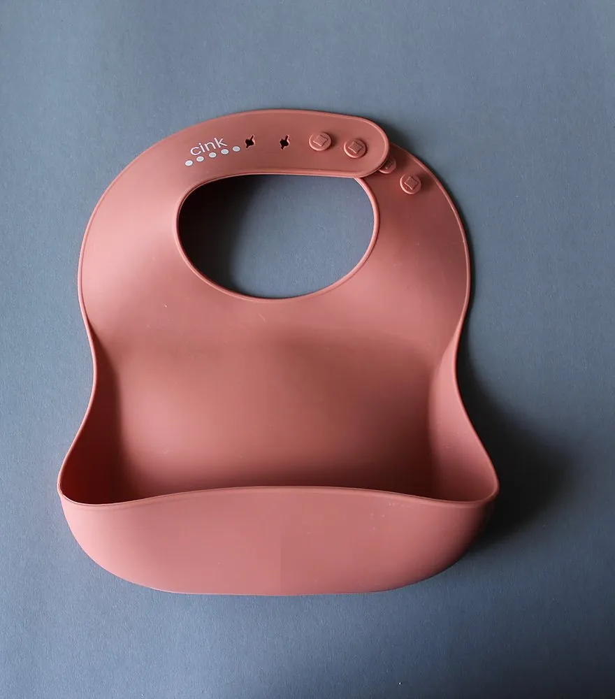 The Cink Silicone Bibs - Various Colours