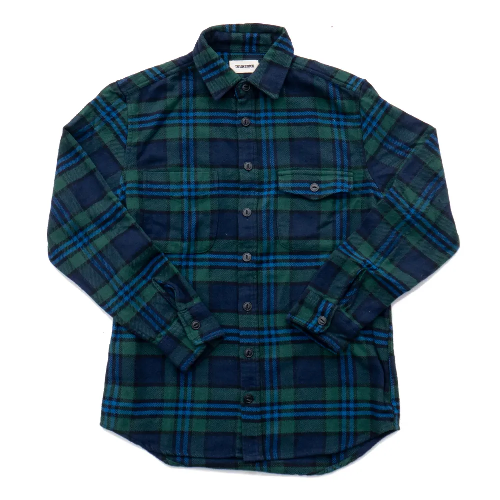 The Crater Shirt | Evergreen Check