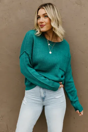 The Ellis Boat Neck Pocket Sweater  - FINAL SALE