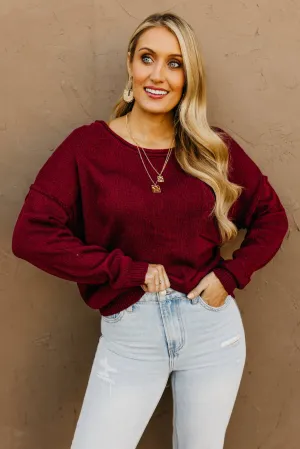 The Ellis Boat Neck Pocket Sweater  - FINAL SALE