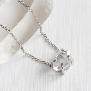 The Herkimer Diamond Necklace | Sterling Silver