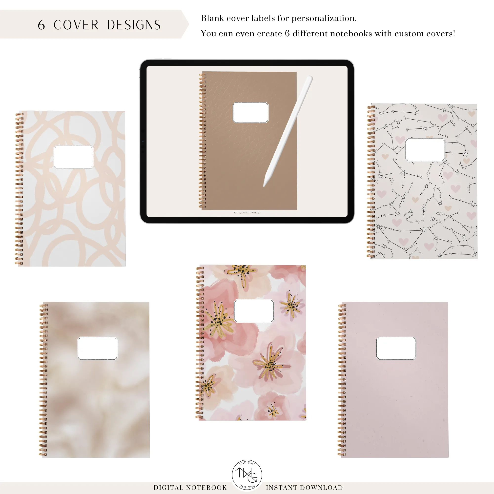 The Living Life Notebook - Horizontal