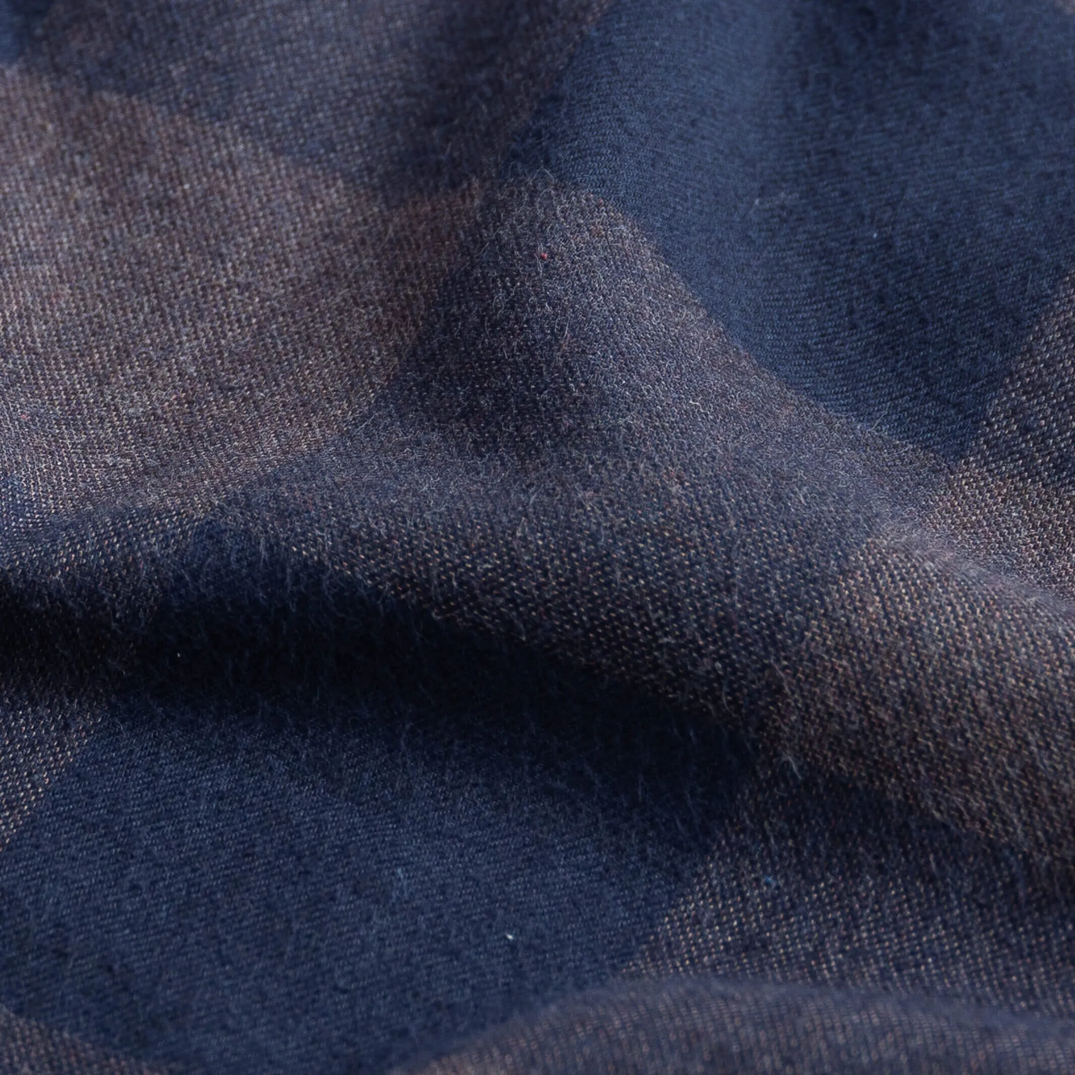 The Navy Kenesaw Flannel Custom Shirt