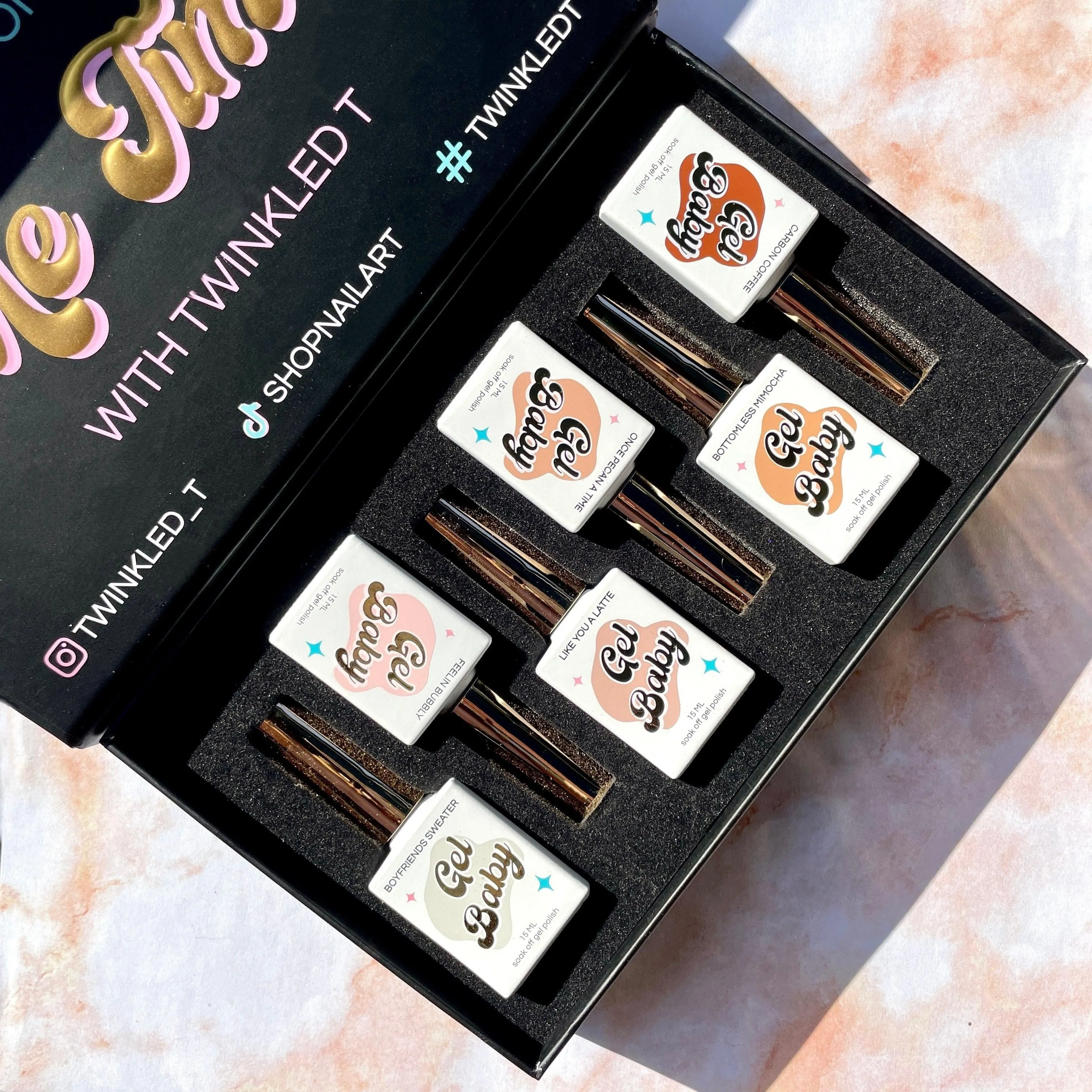 The Neutrals Gel Baby Polish Bundle