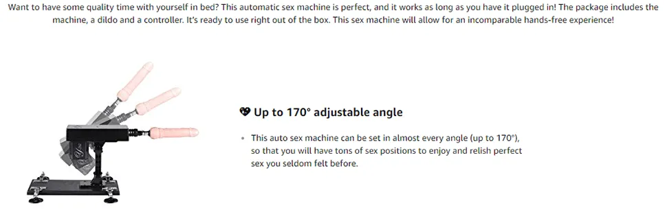 The Sex Machine Pro with Vibrator Attachment- Endless Fun and Playtime