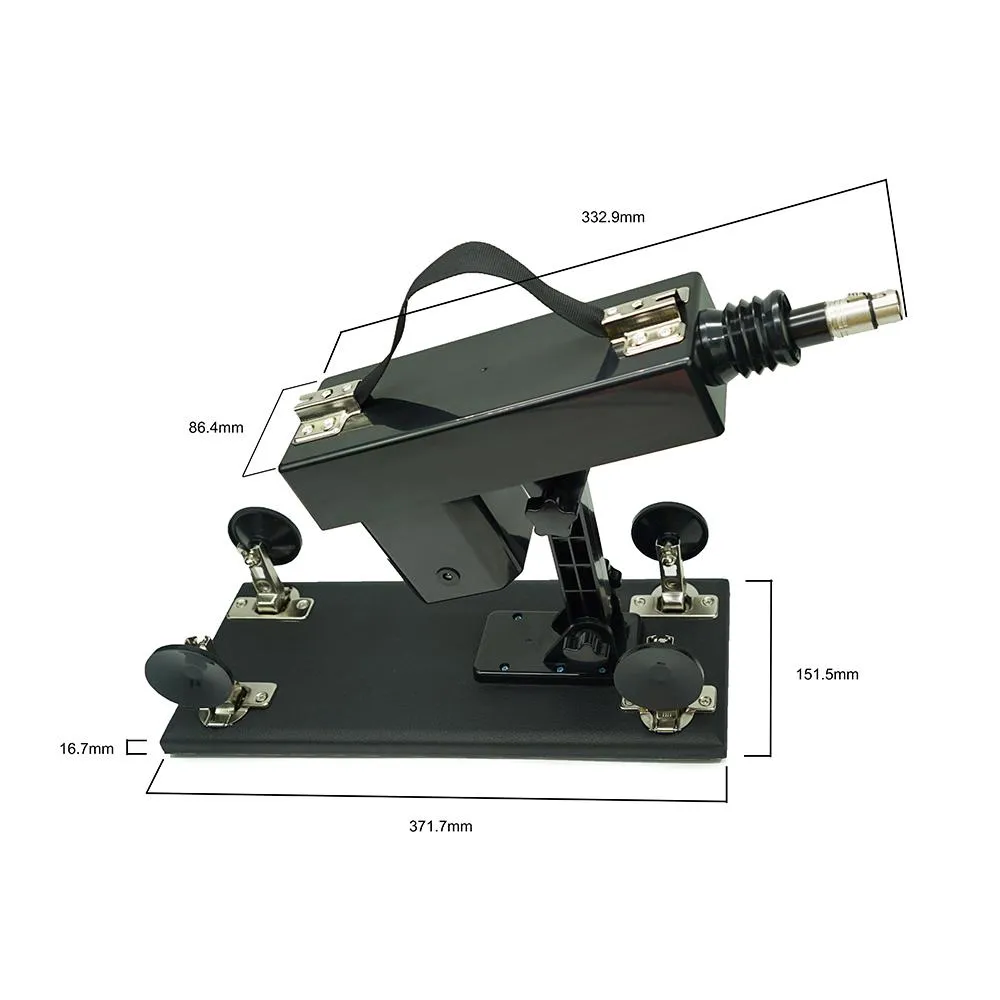 The Sex Machine Pro with Vibrator Attachment- Endless Fun and Playtime