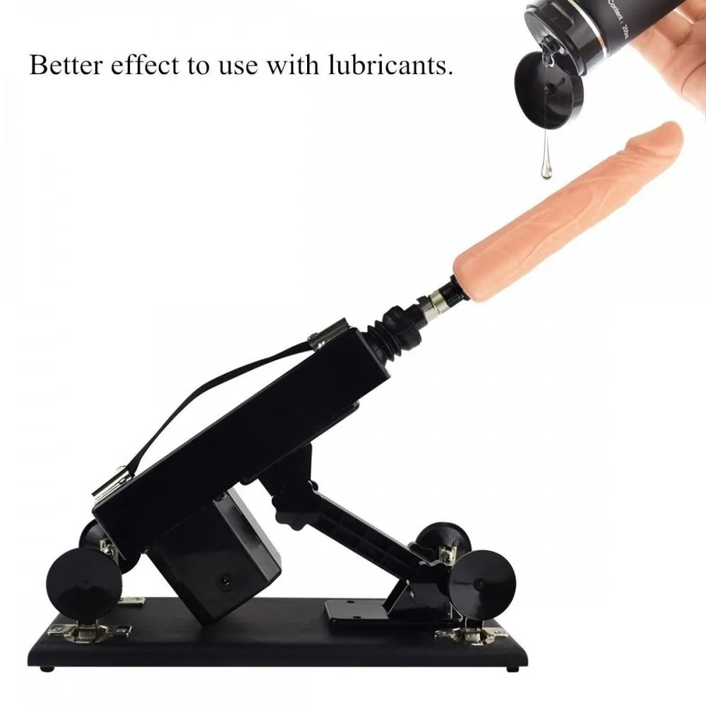 The Sex Machine Pro with Vibrator Attachment- Endless Fun and Playtime