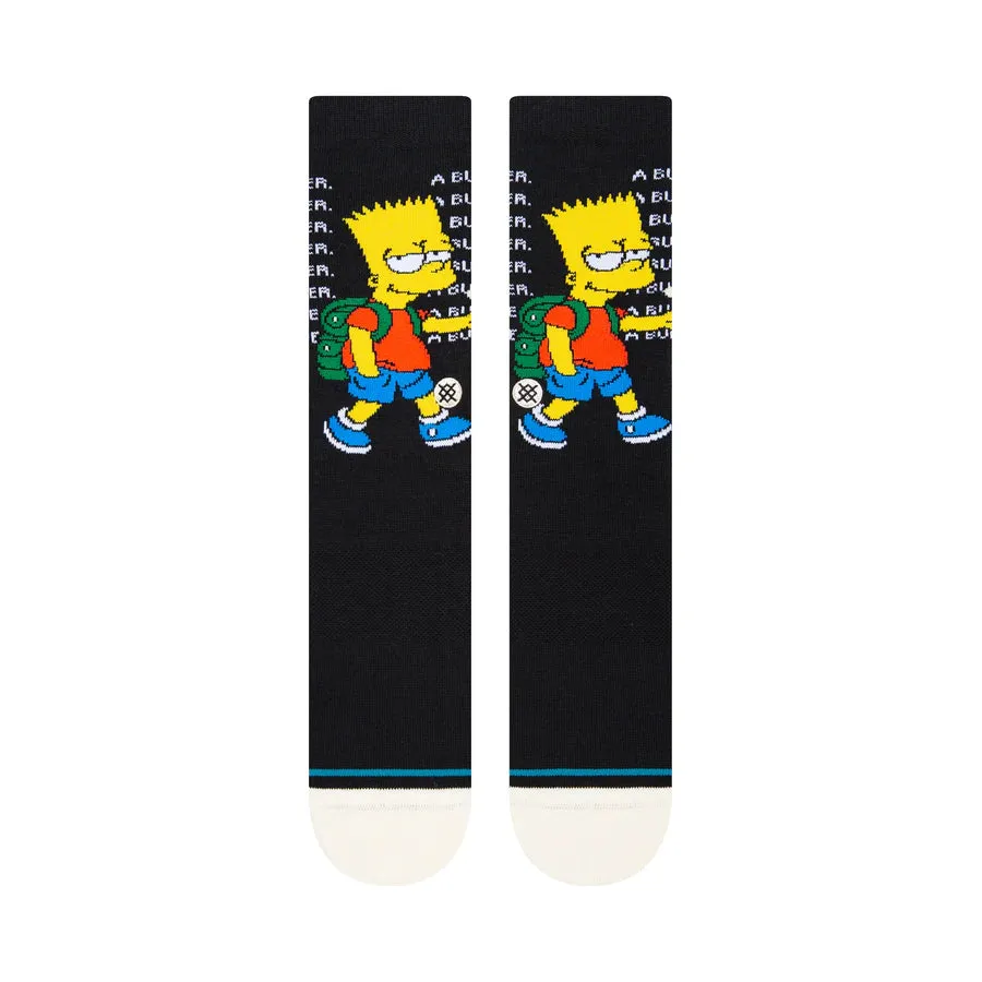 The Simpsons X Troubled Crew Socks