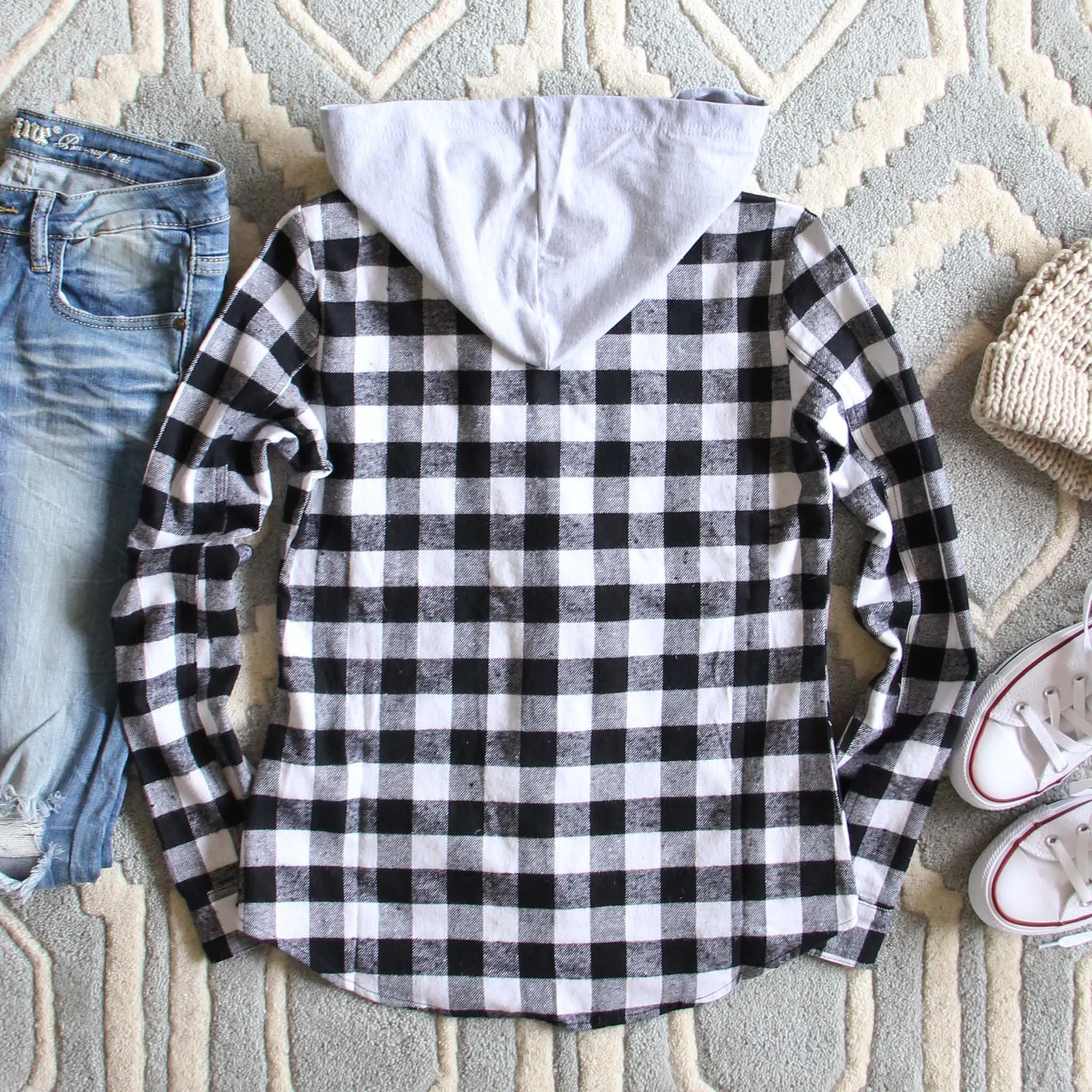 The Spokane Plaid Hoodie