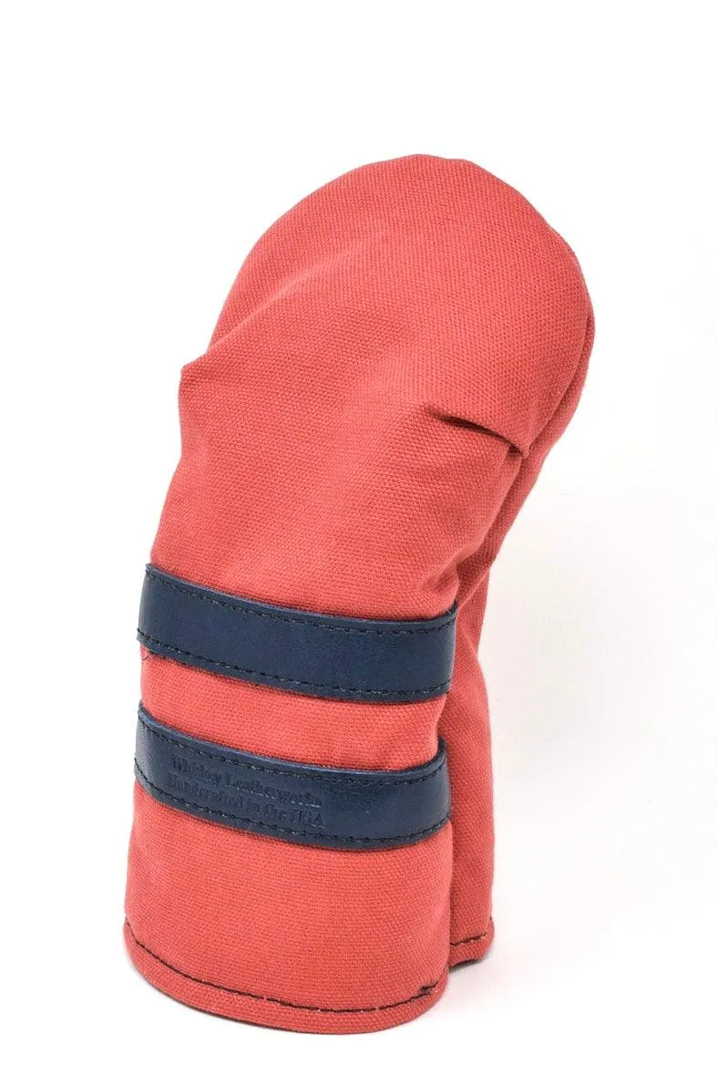 The Whiskey Head Cover Set - Nantucket Red