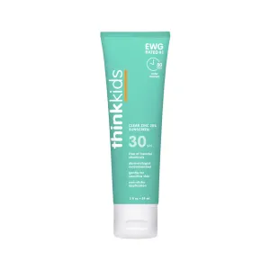 Thinksport Kids Clear Zinc Sunscreen SPF 30  - 89 ml / 3 oz