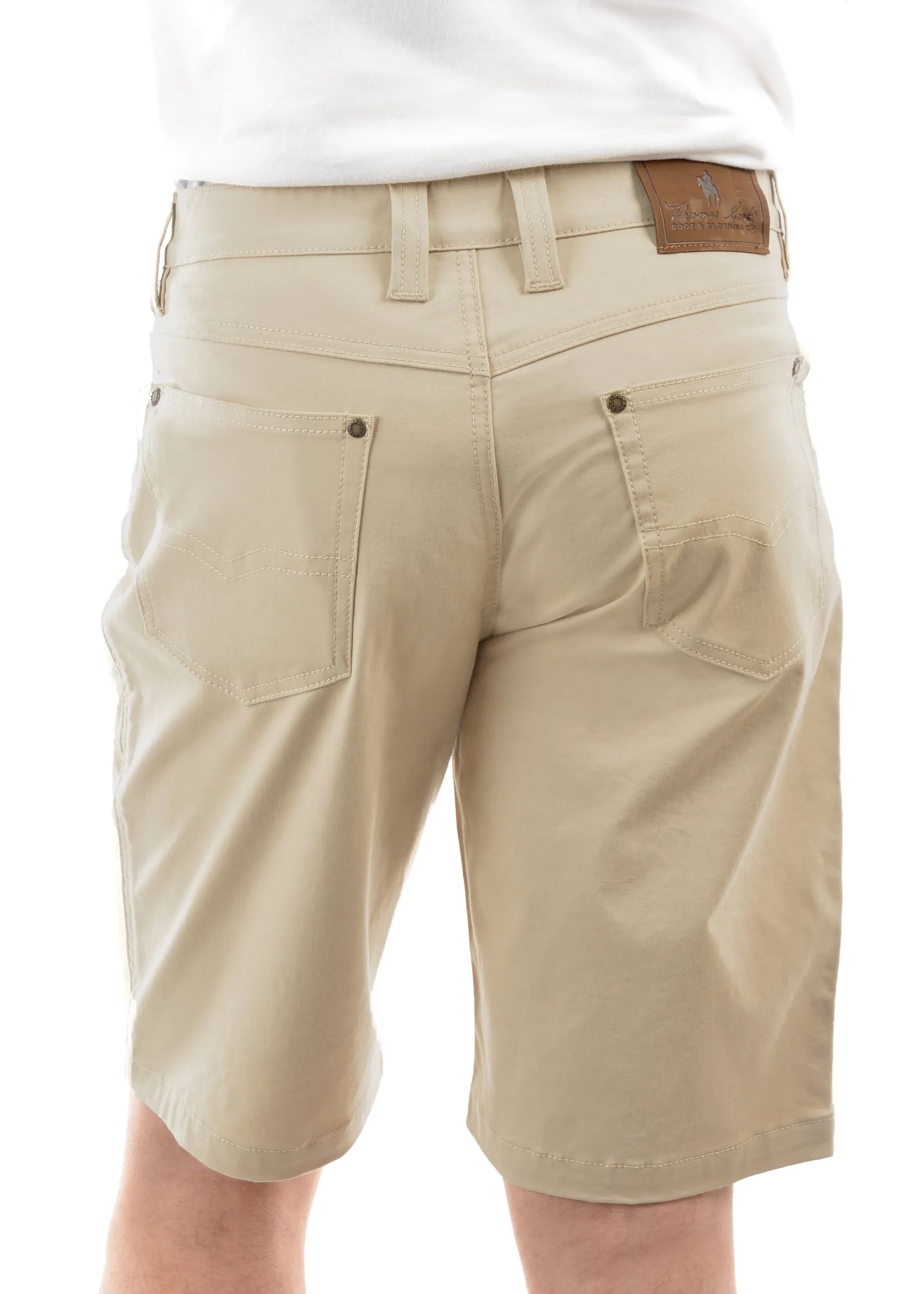 Thomas Cook Mens Jake Comfort Waist Shorts - 3 Colours
