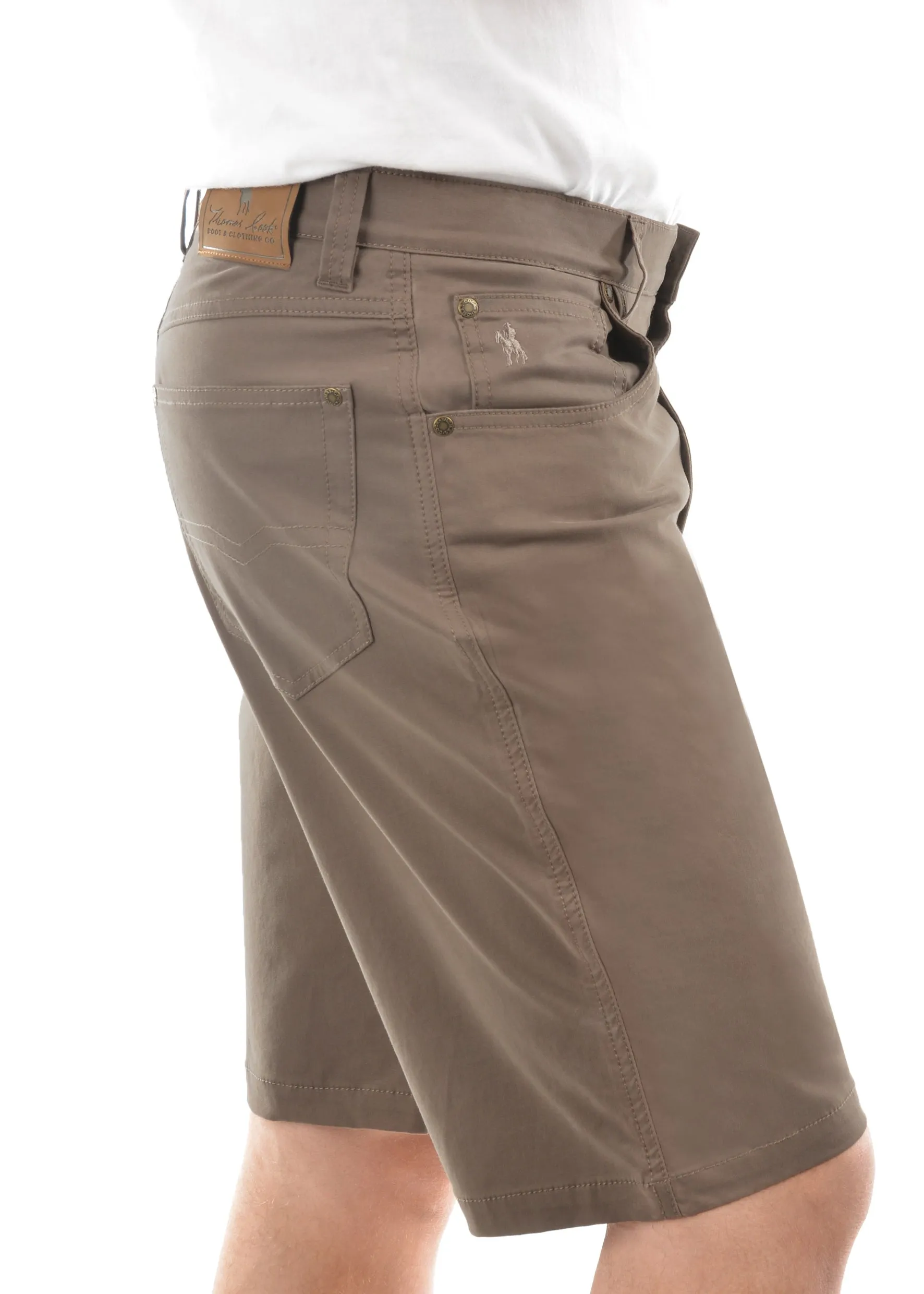 Thomas Cook Mens Jake Comfort Waist Shorts - 3 Colours