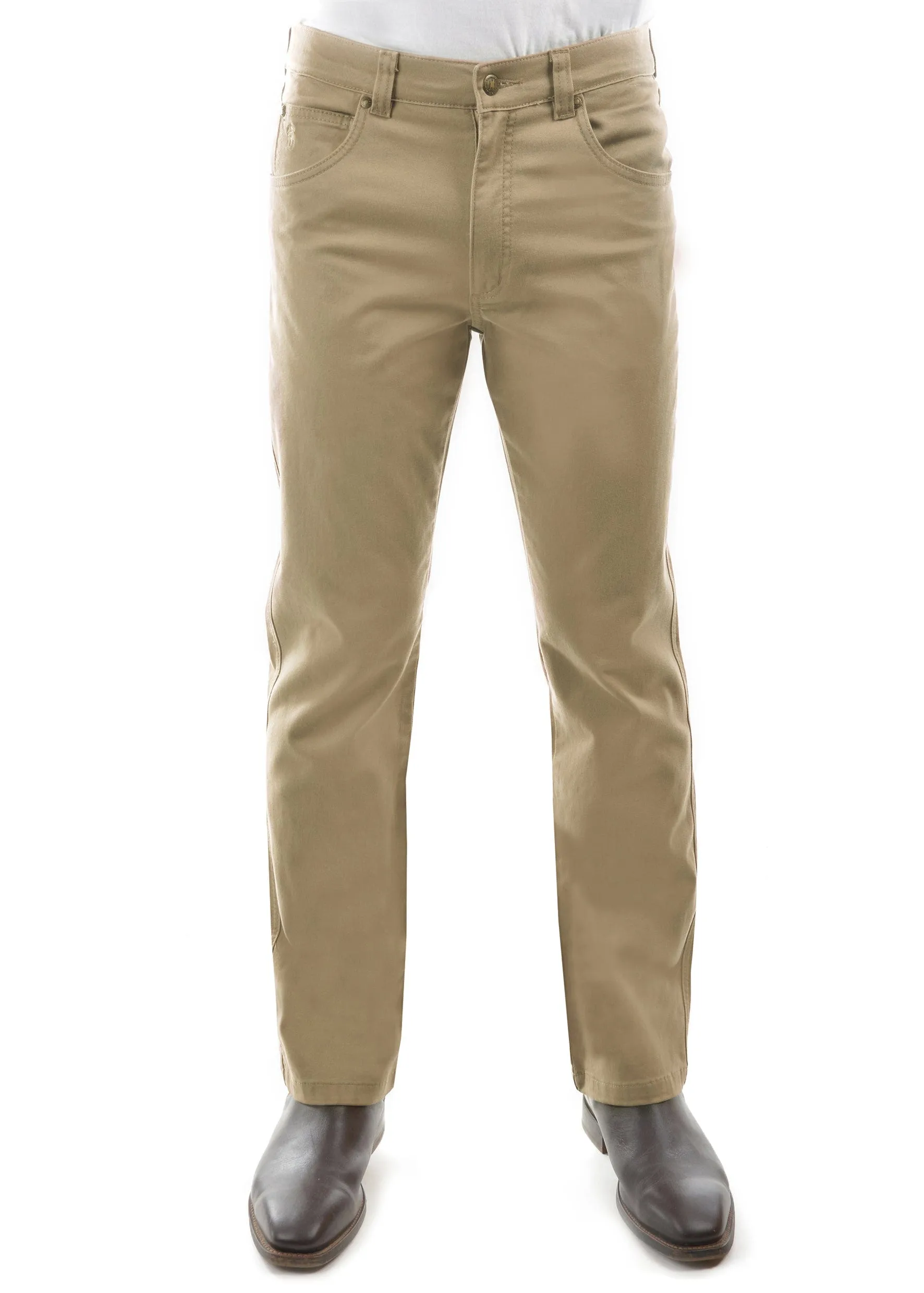 Thomas Cook Mens Stretch Comfort Waist Moleskins 30in Leg