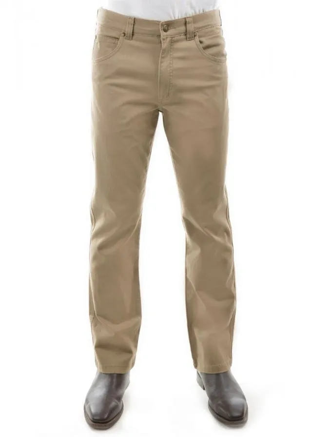Thomas Cook Mens Stretch Comfort Waist Moleskins 34 Leg (TCP1241007)
