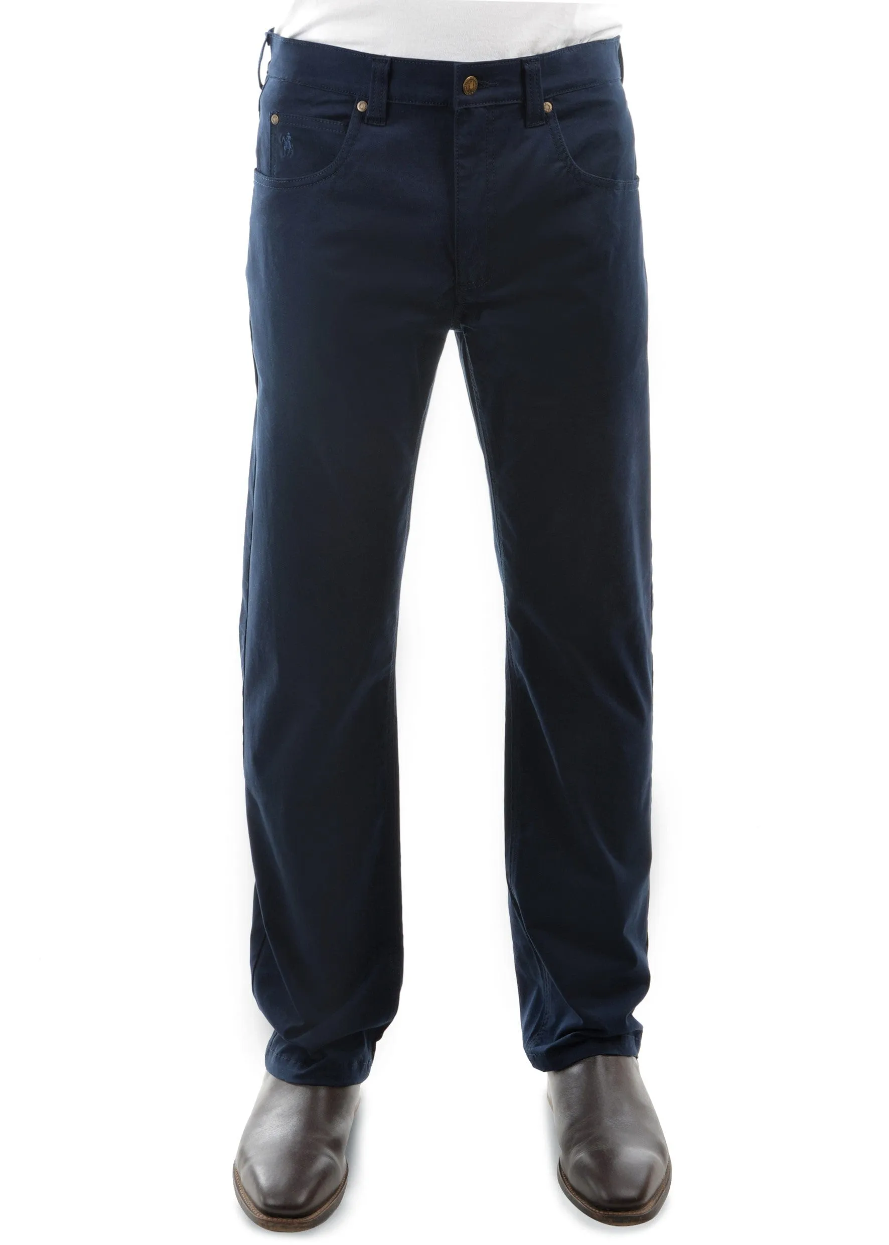 Thomas Cook Mens Stretch Comfort Waist Moleskins 34 Leg (TCP1241007)