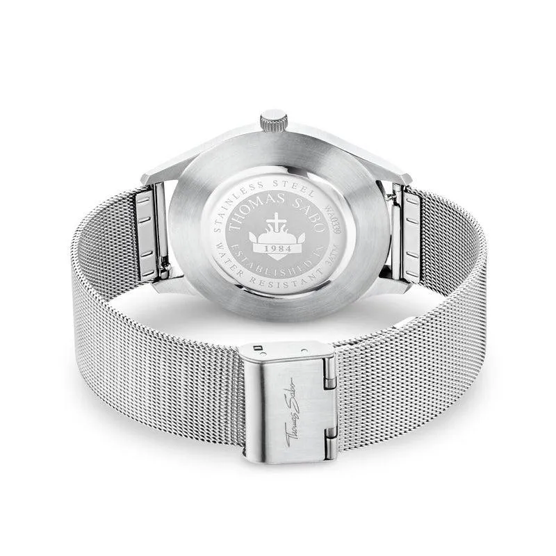 Thomas Sabo Watch unisex CODE TS silver black