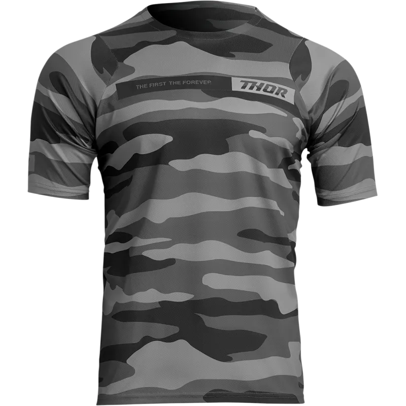 Thor Assist Camo Short Sleeve MTB Jersey