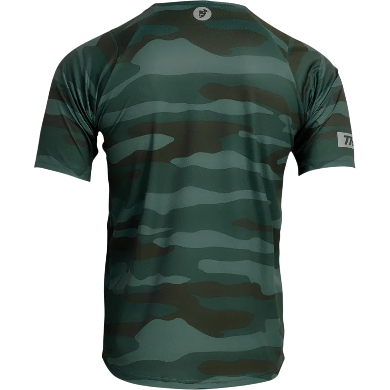 Thor Assist Camo Short Sleeve MTB Jersey
