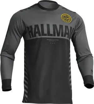 THOR Differ Slice Jersey - Charcoal/Black