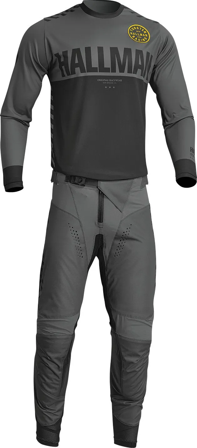 THOR Differ Slice Jersey - Charcoal/Black